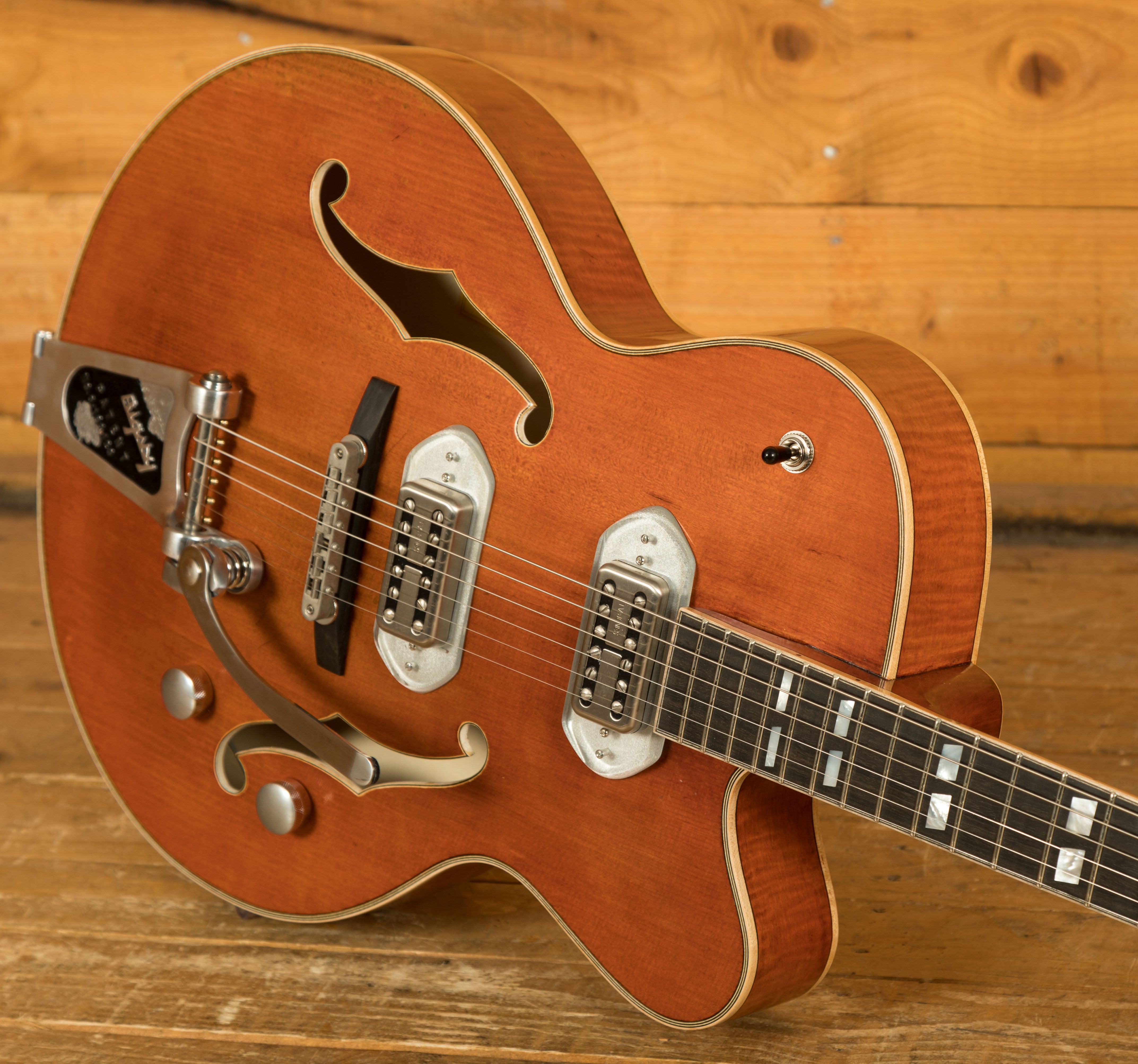 Đàn Guitar Điện Eastman Antique Varnish T58/v-AMB/ Antique Amber