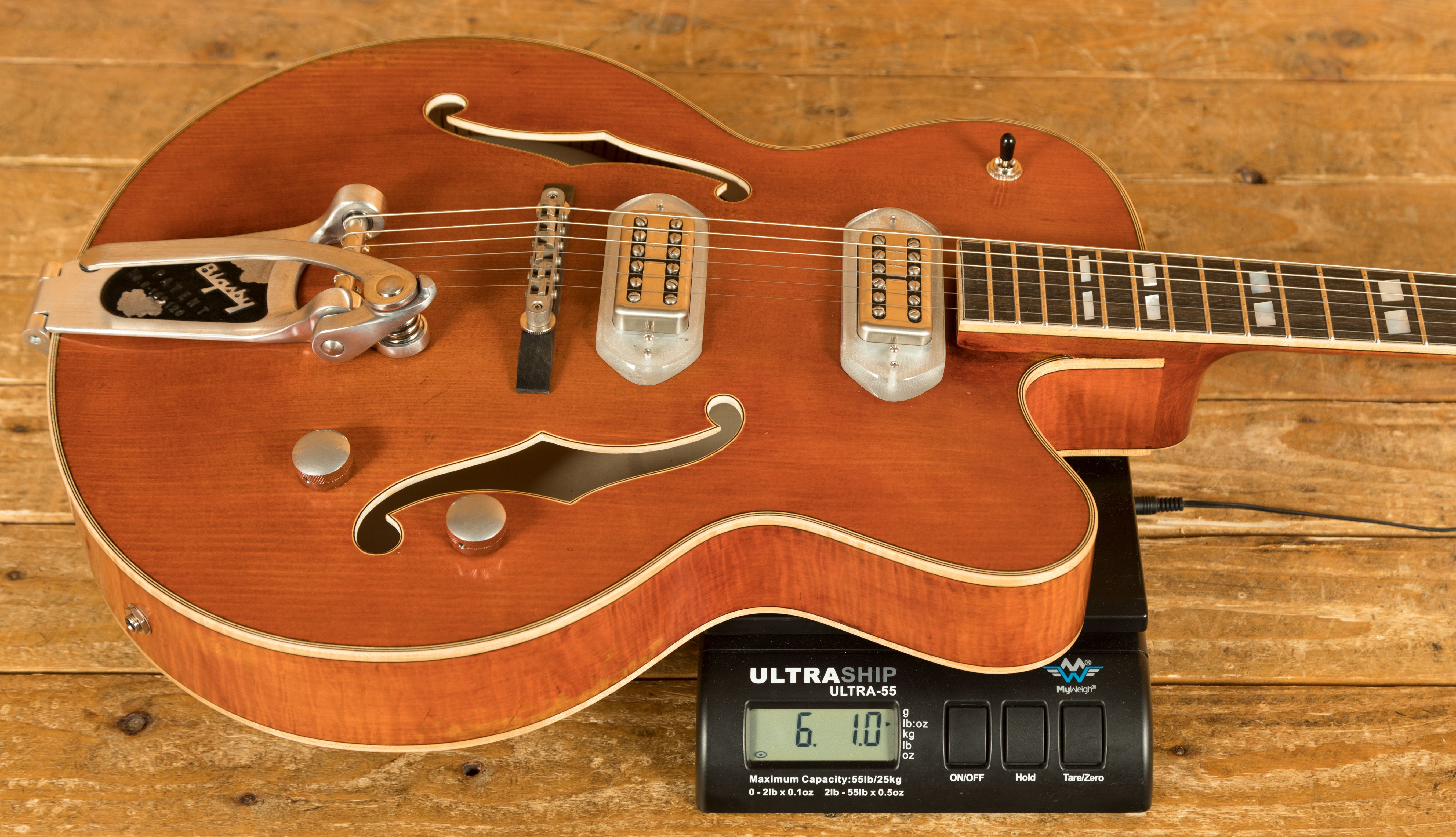 Đàn Guitar Điện Eastman Antique Varnish T58/v-AMB/ Antique Amber