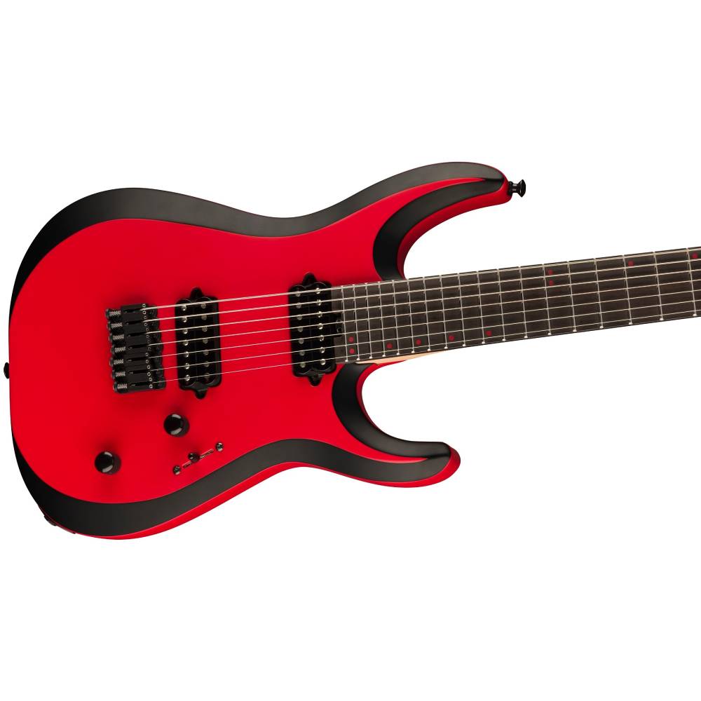 Jackson Pro Plus Series DK Modern HT7 MS 7, Electric Guitar, Satin Orange Crush