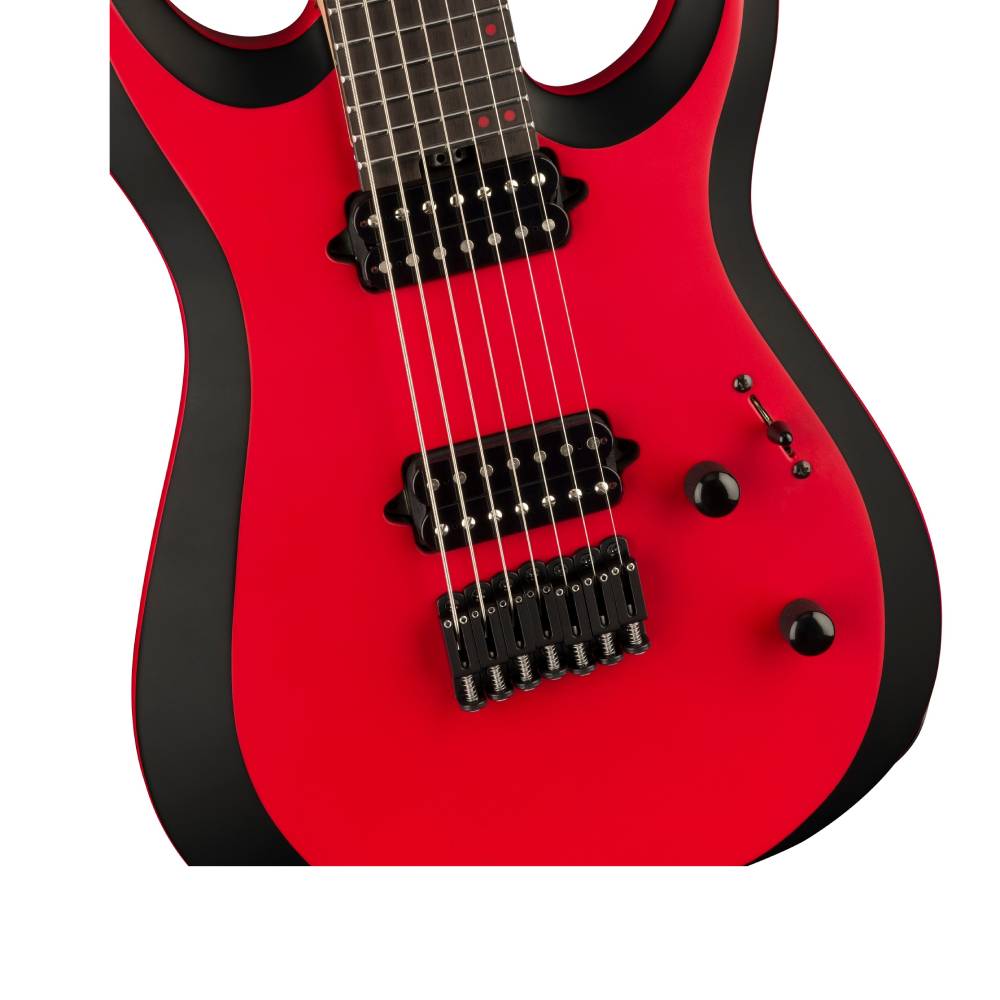 Jackson Pro Plus Series DK Modern HT7 MS 7, Electric Guitar, Satin Orange Crush