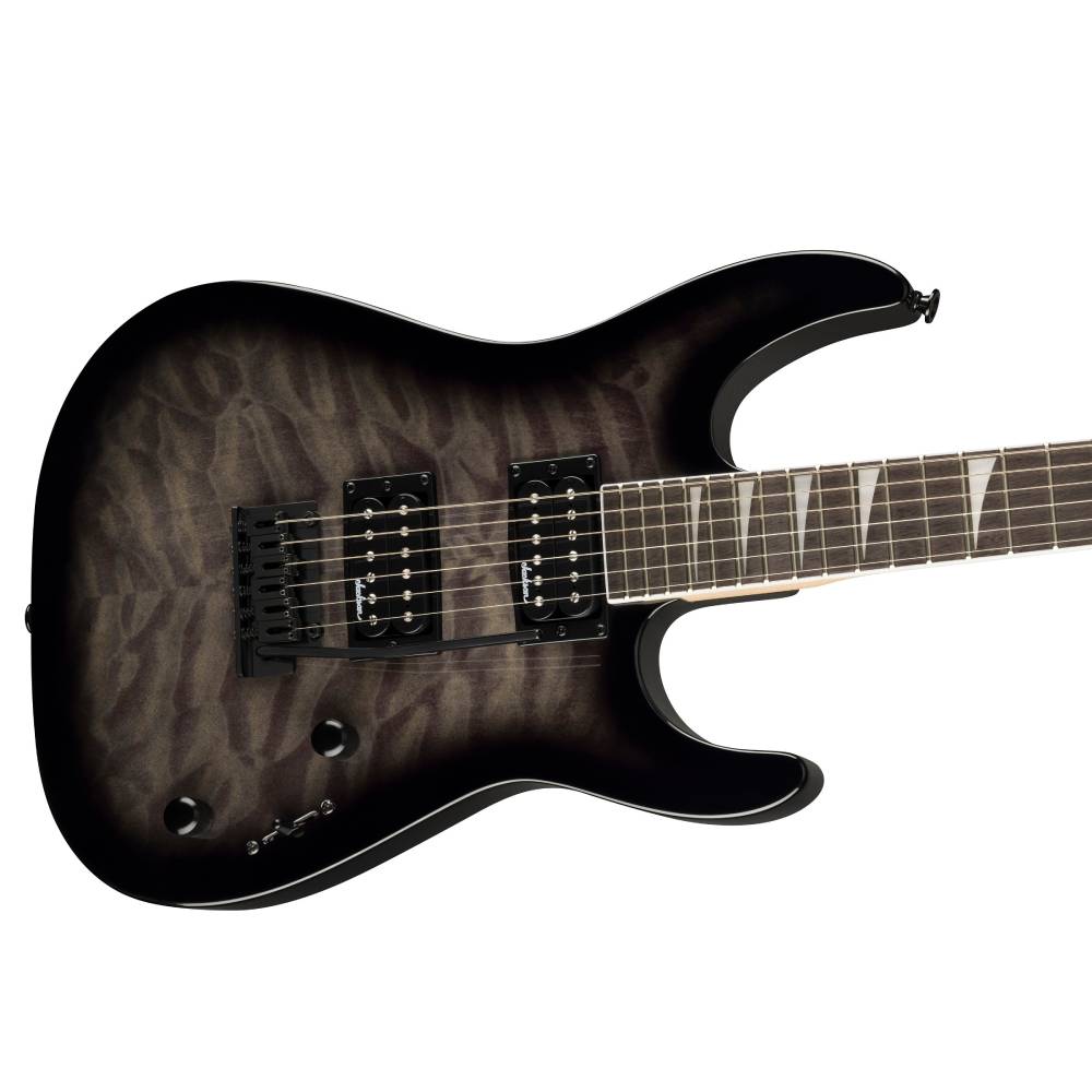 Jackson JS Series Dinky JS20 DKQ 2PT, Transparent Black, Electric Guitar