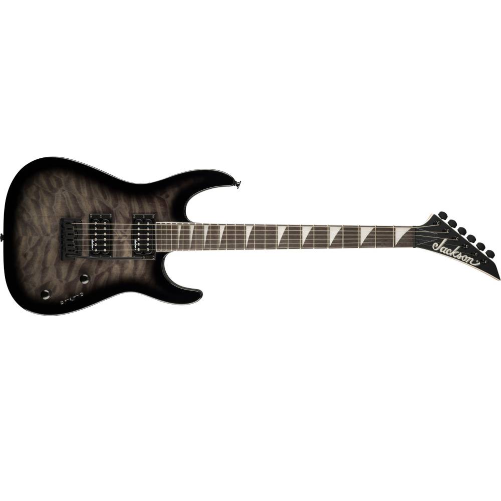 Jackson JS Series Dinky JS20 DKQ 2PT, Transparent Black, Electric Guitar
