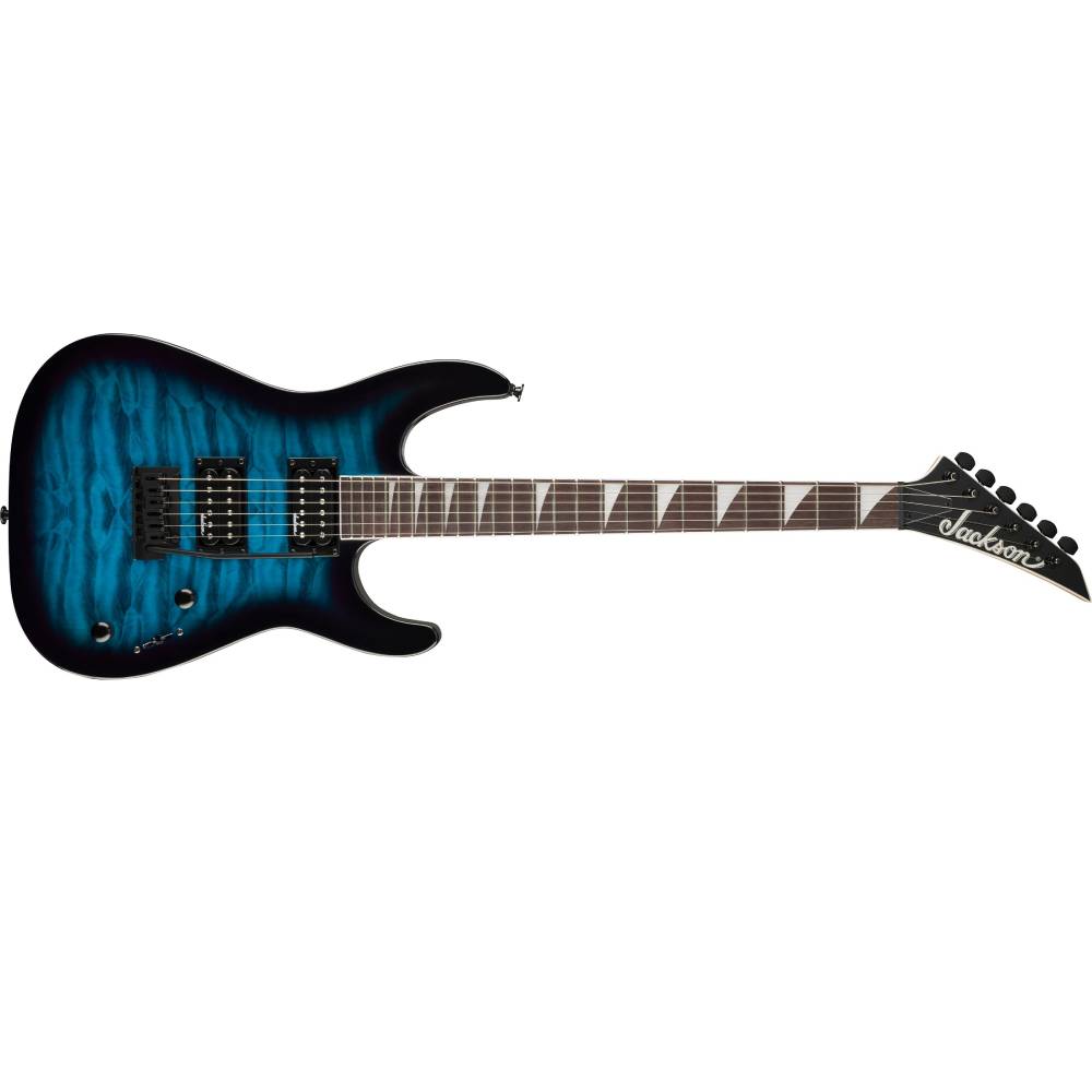 Jackson JS Series Dinky JS20 DKQ 2PT, Transparent Blue, Electric Guitar
