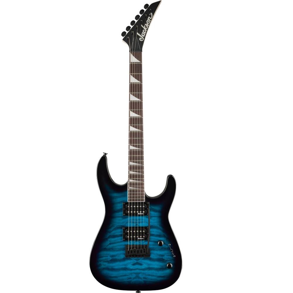 Jackson JS Series Dinky JS20 DKQ 2PT, Transparent Blue, Electric Guitar