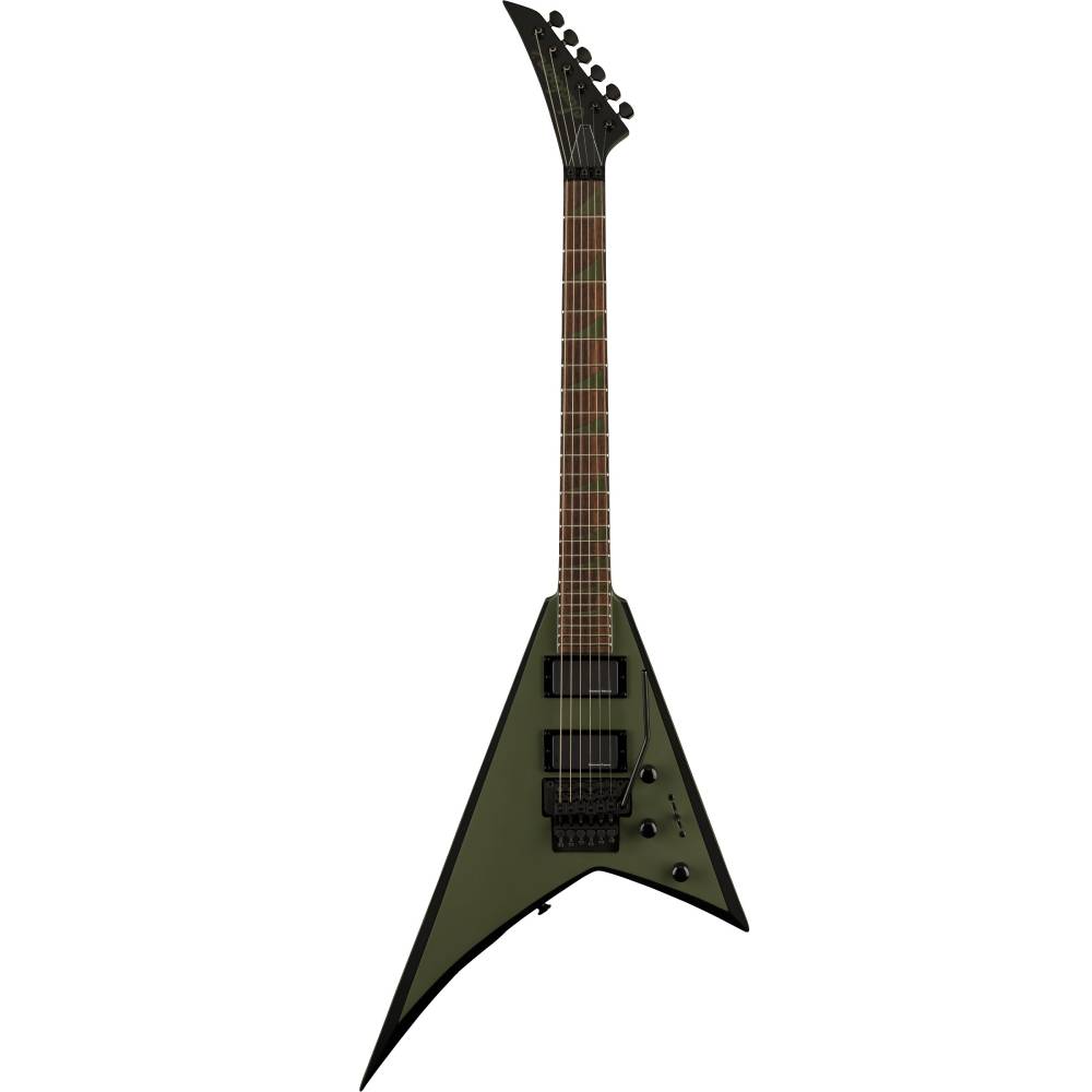 Jackson Rhoads RRX24, Matte Army Drab with Black Bevels, Electric Guitar