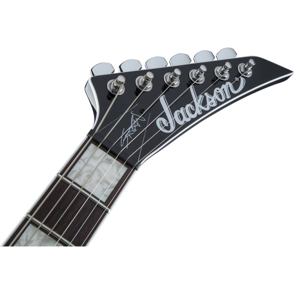 Jackson Signature Scott Ian King V KVXT, Electric Guitar, Gloss Black