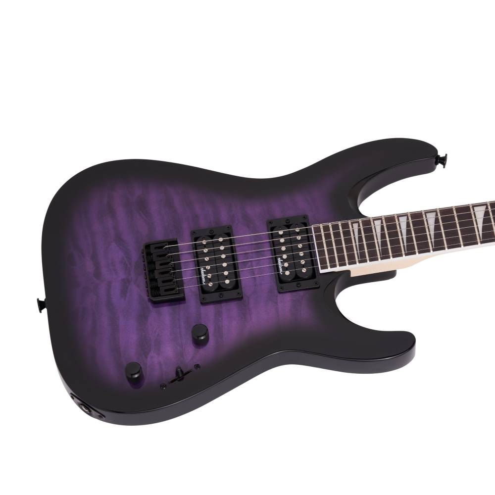 Jackson Dinky Arch Top JS32Q DKA HT, Transparent Purple Burst, Electric Guitar