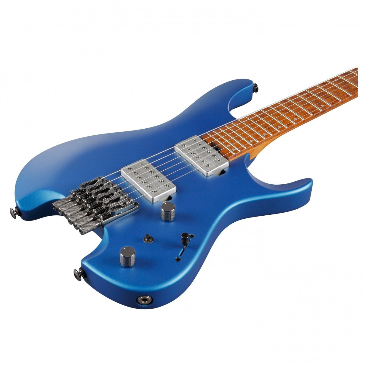 Ibanez Q52 Q Series Headless Guitar, Laser Blue Matte
