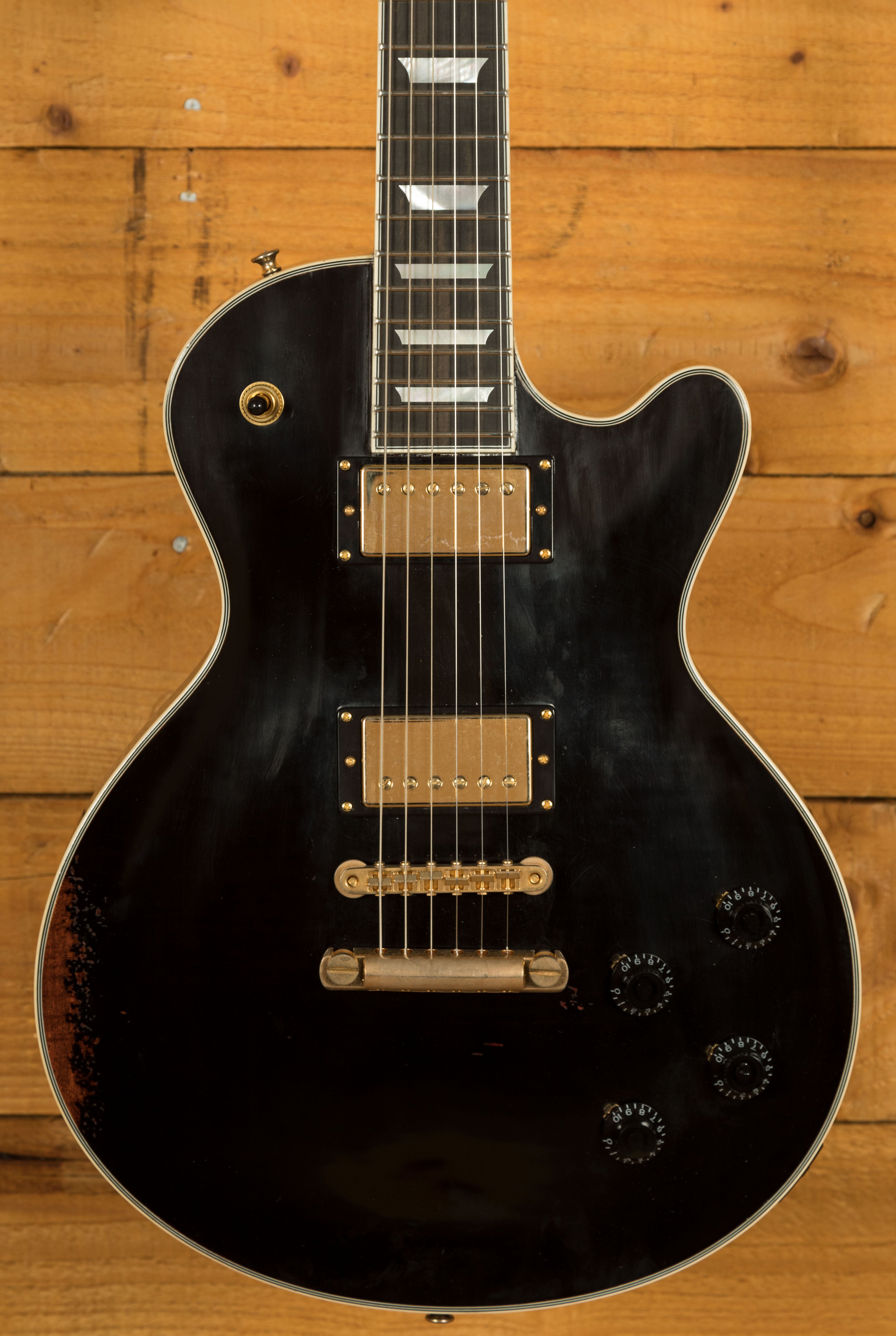 Đàn Guitar Điện Eastman Antique Varnish SB57/v-BK | Antique Black