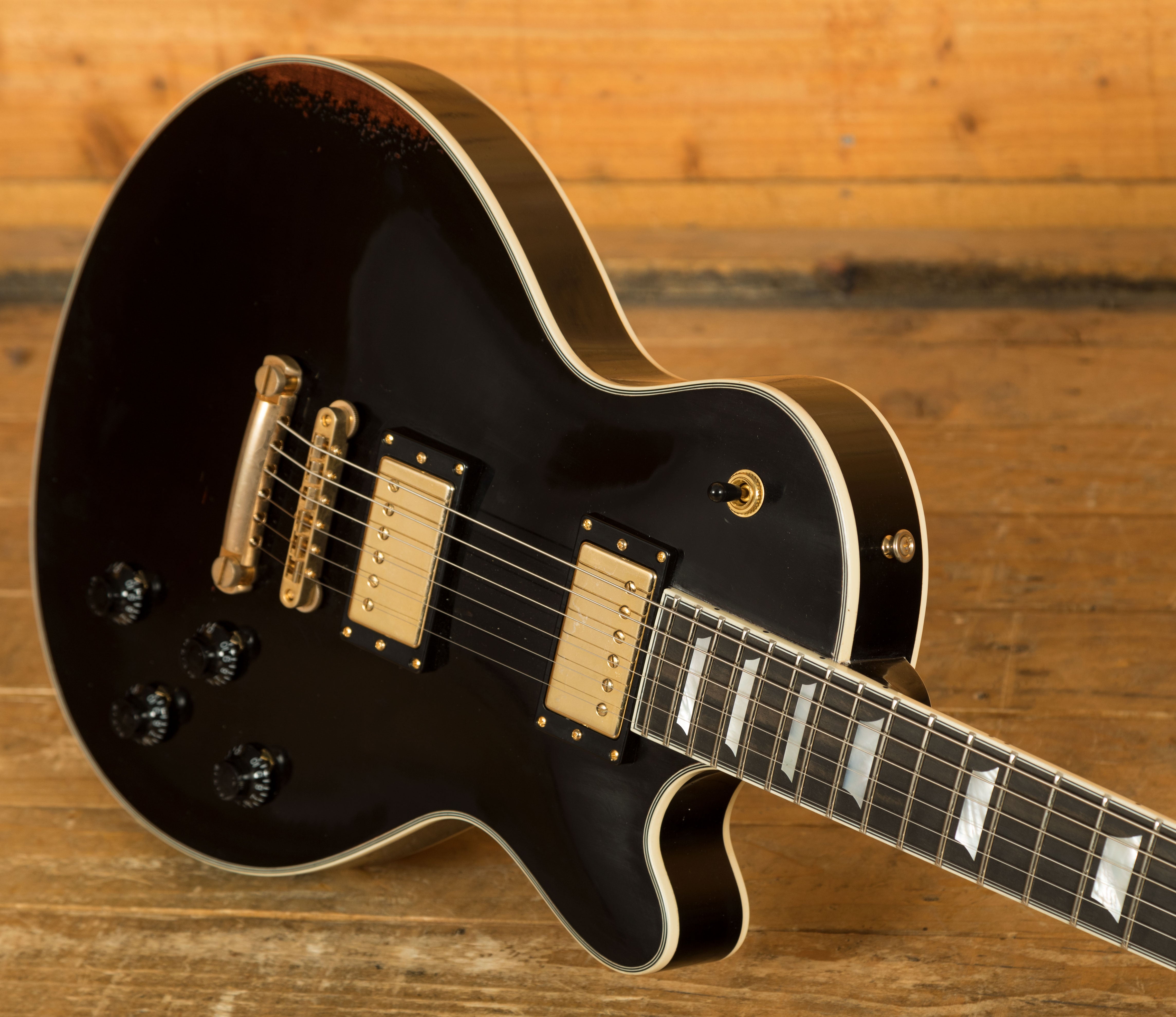 Đàn Guitar Điện Eastman Antique Varnish SB57/v-BK | Antique Black