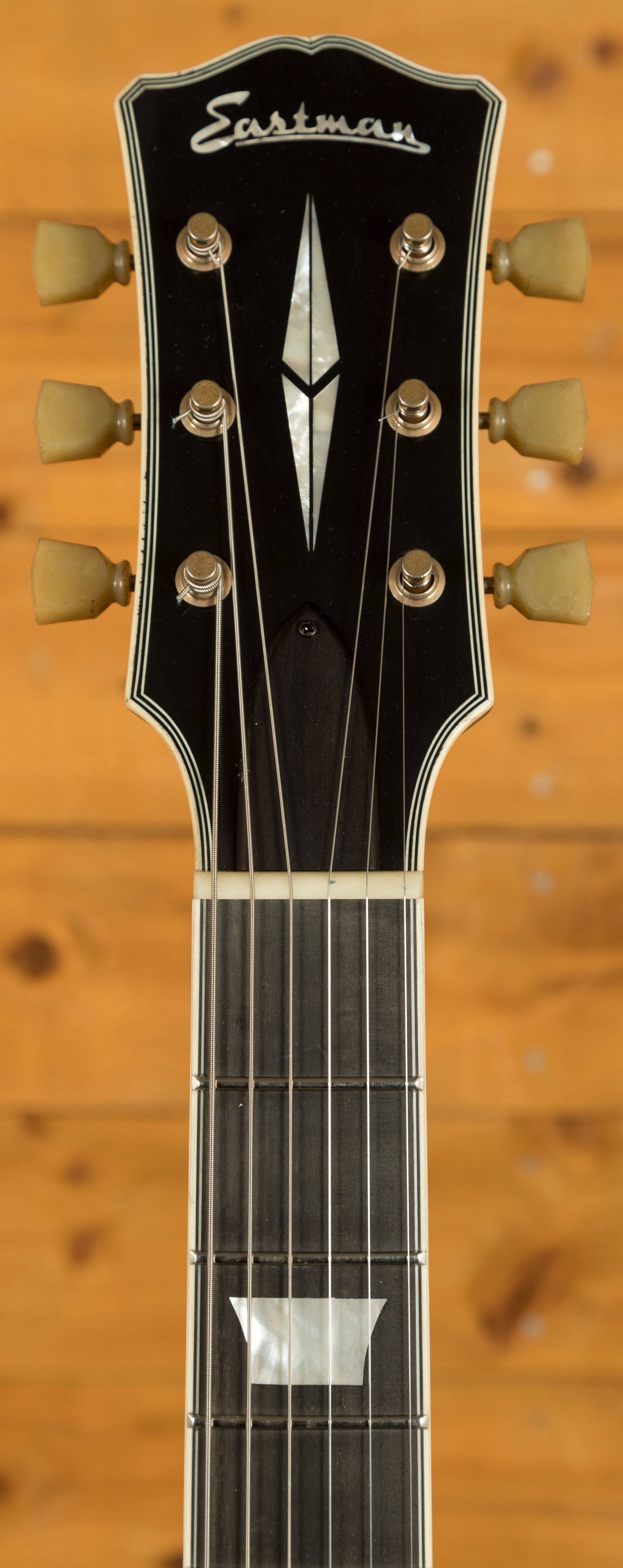 Đàn Guitar Điện Eastman Antique Varnish SB57/v-BK | Antique Black