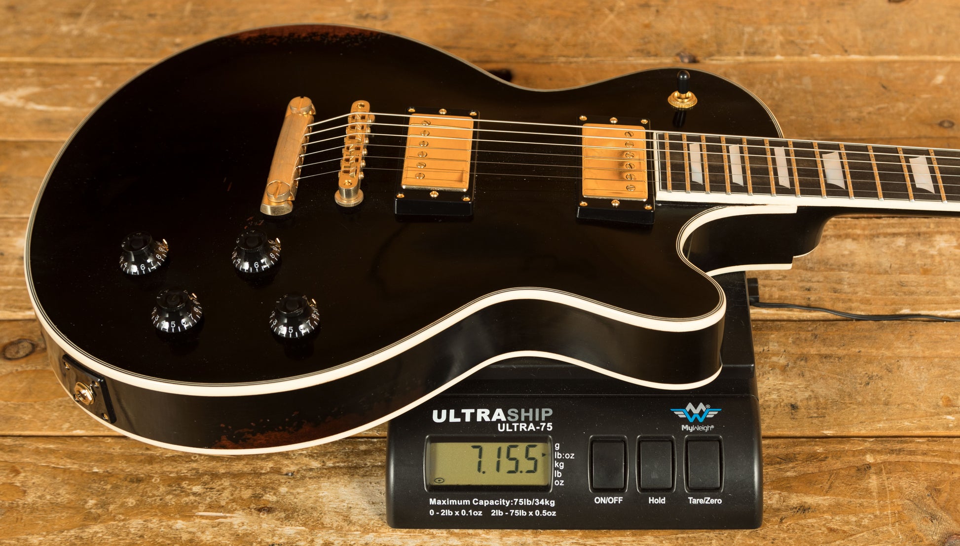 Đàn Guitar Điện Eastman Antique Varnish SB57/v-BK | Antique Black