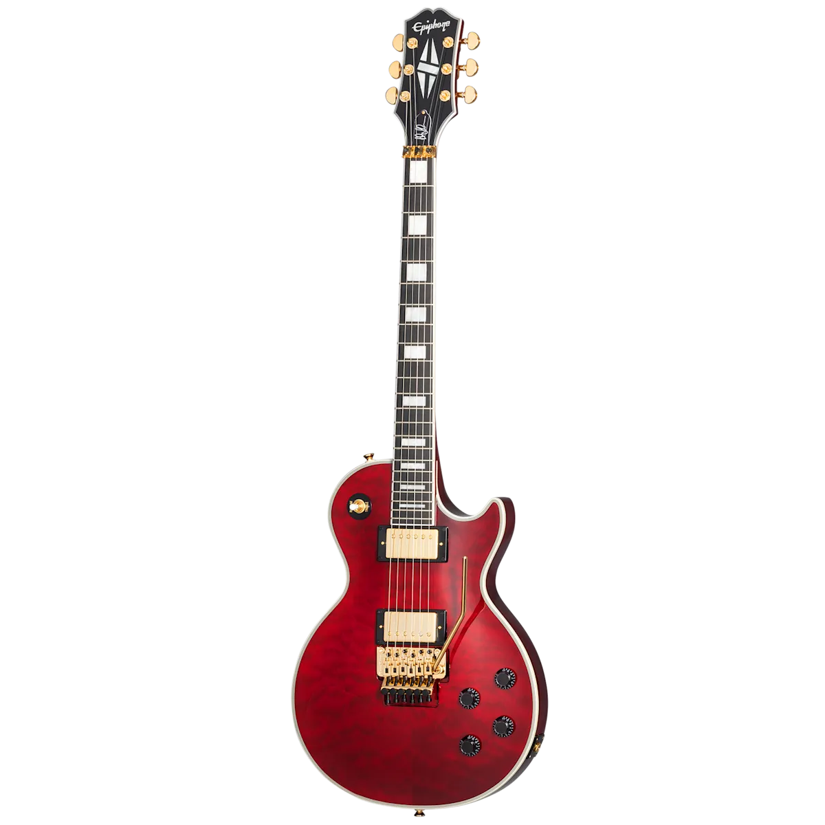 Alex Lifeson Les Paul Custom Axcess Ruby