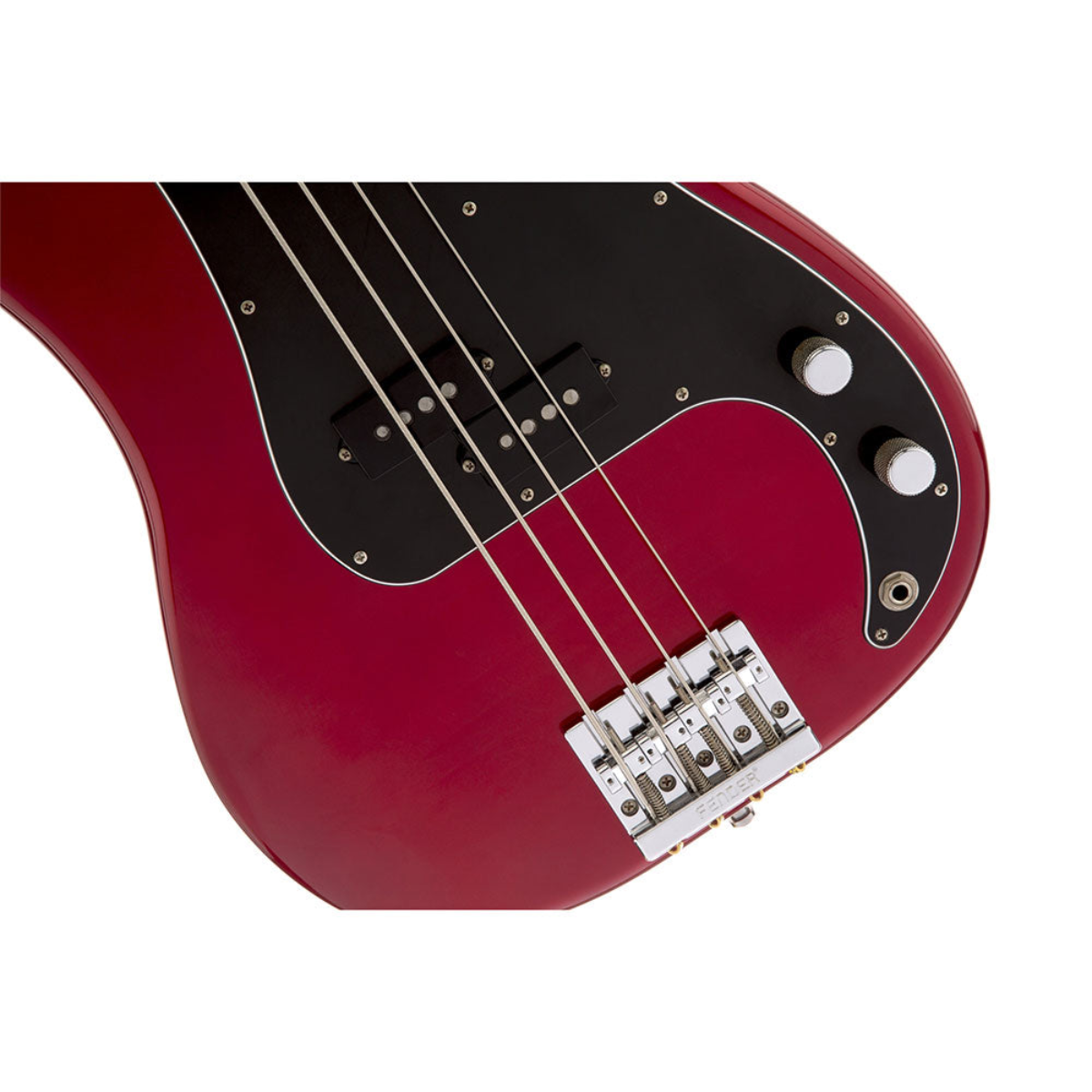 Đàn Guitar Bass Fender Nate Mendel P Bass, Road Worn Candy Apple Red, #0142500309