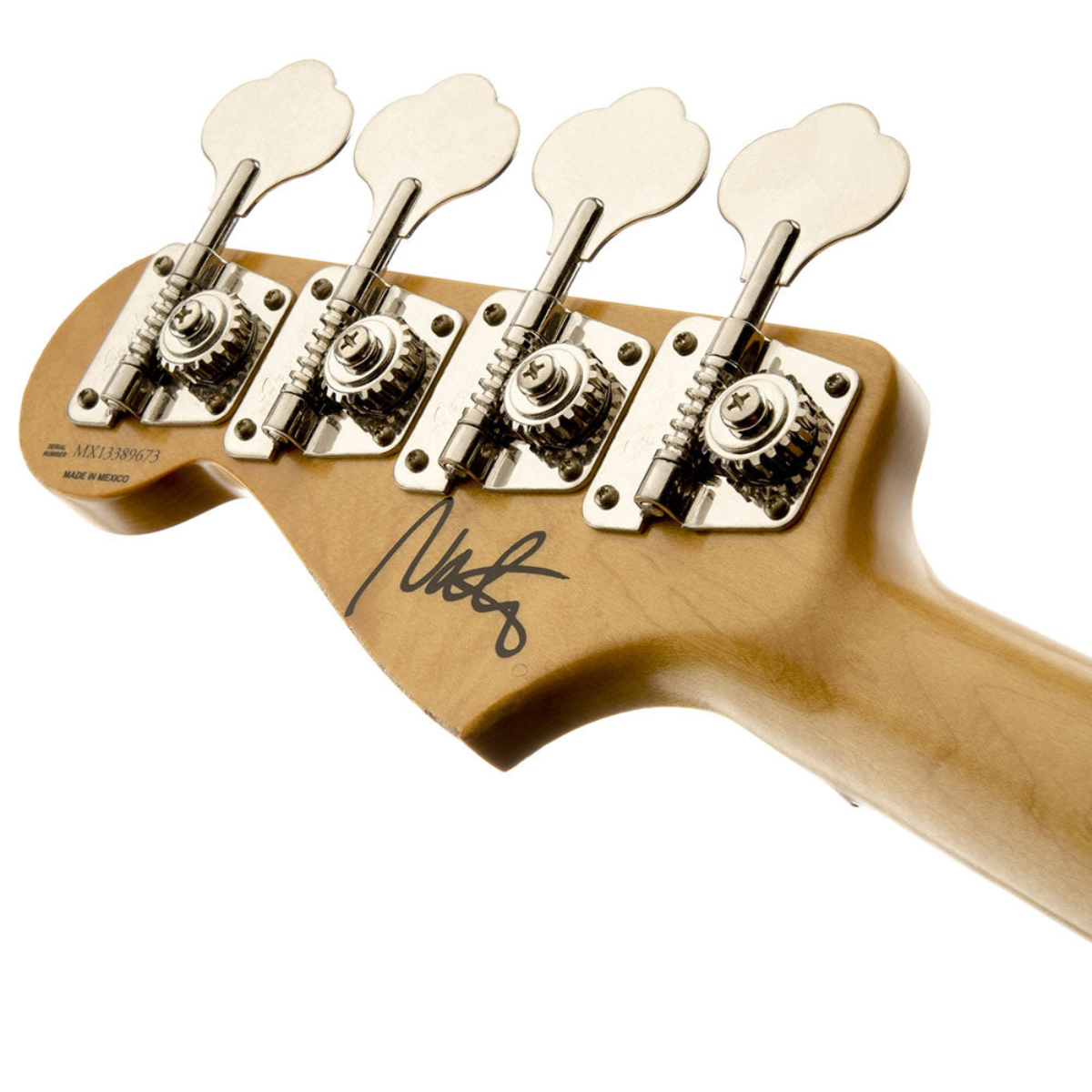 Đàn Guitar Bass Fender Nate Mendel P Bass, Road Worn Candy Apple Red, #0142500309