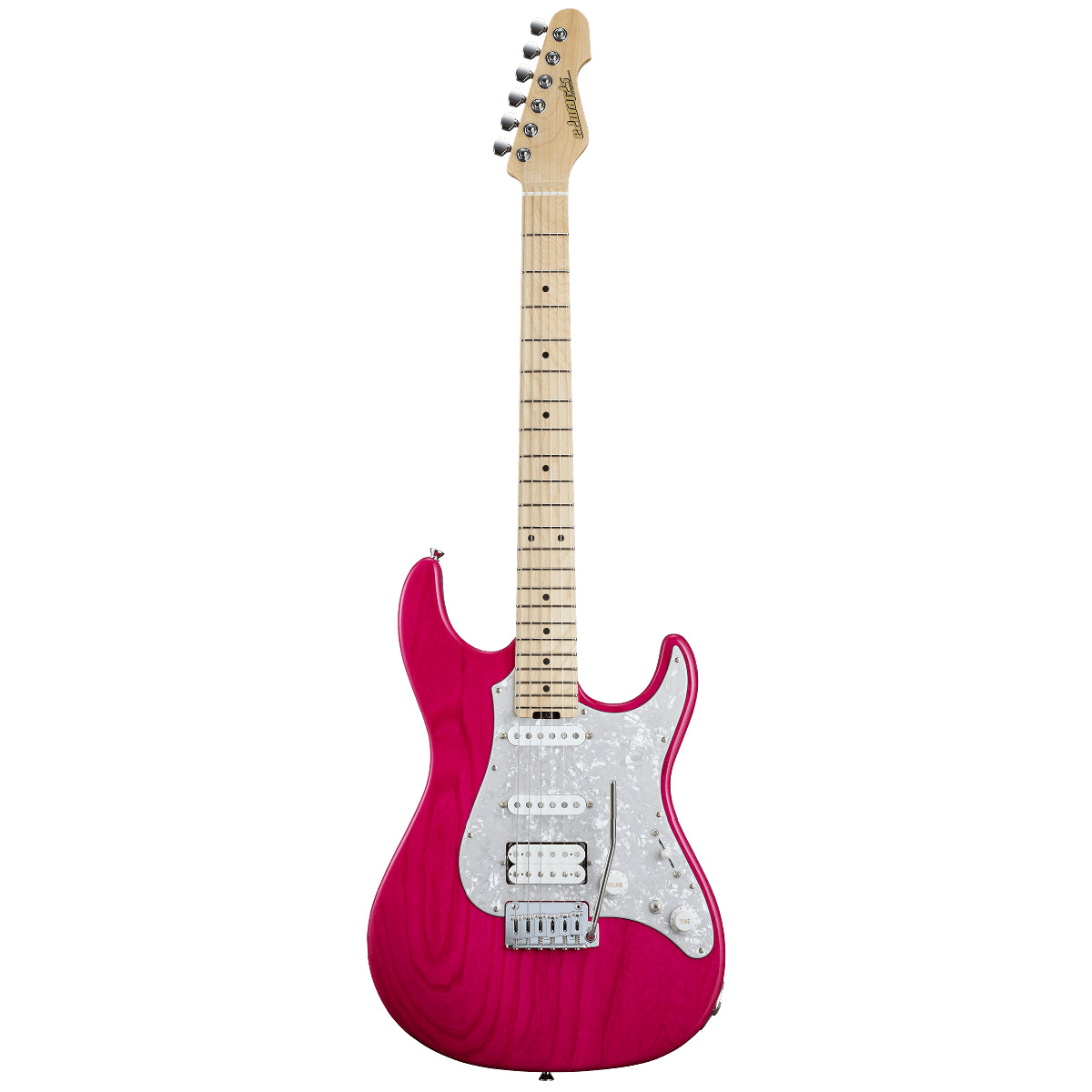 Đàn Guitar Điện ESP EDWARDS E-SNAPPER-AS/M- See Thru Pink