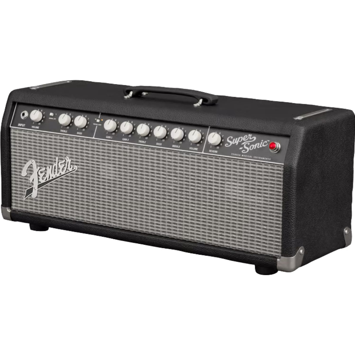 Amplifier Fender Super-Sonic 22 Head, Black and Silver