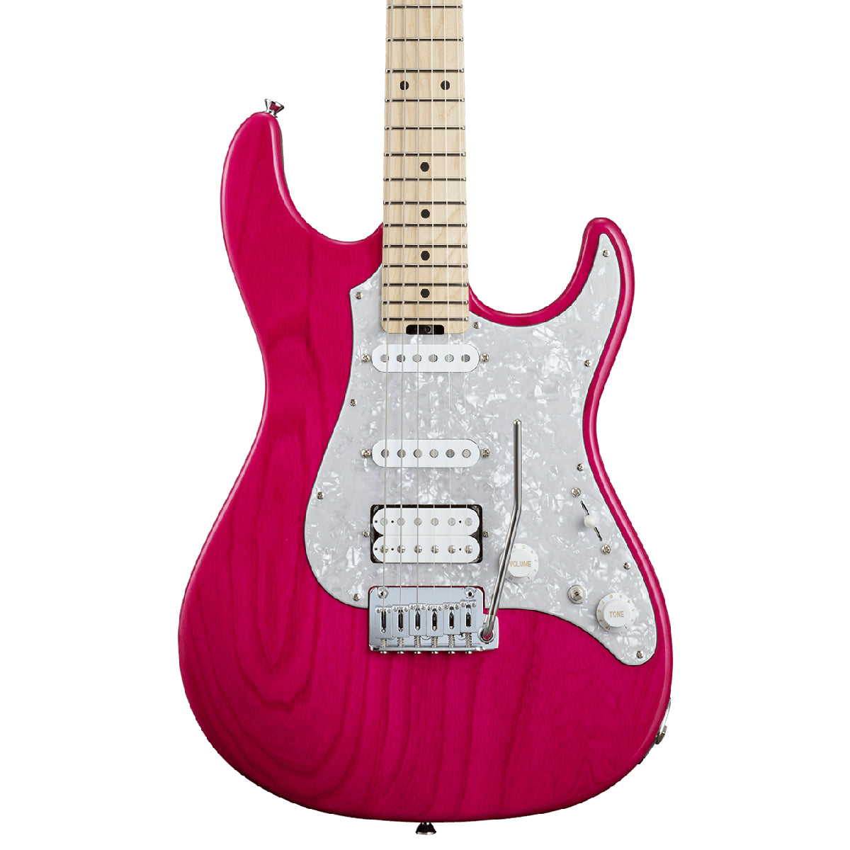 Đàn Guitar Điện ESP EDWARDS E-SNAPPER-AS/M- See Thru Pink