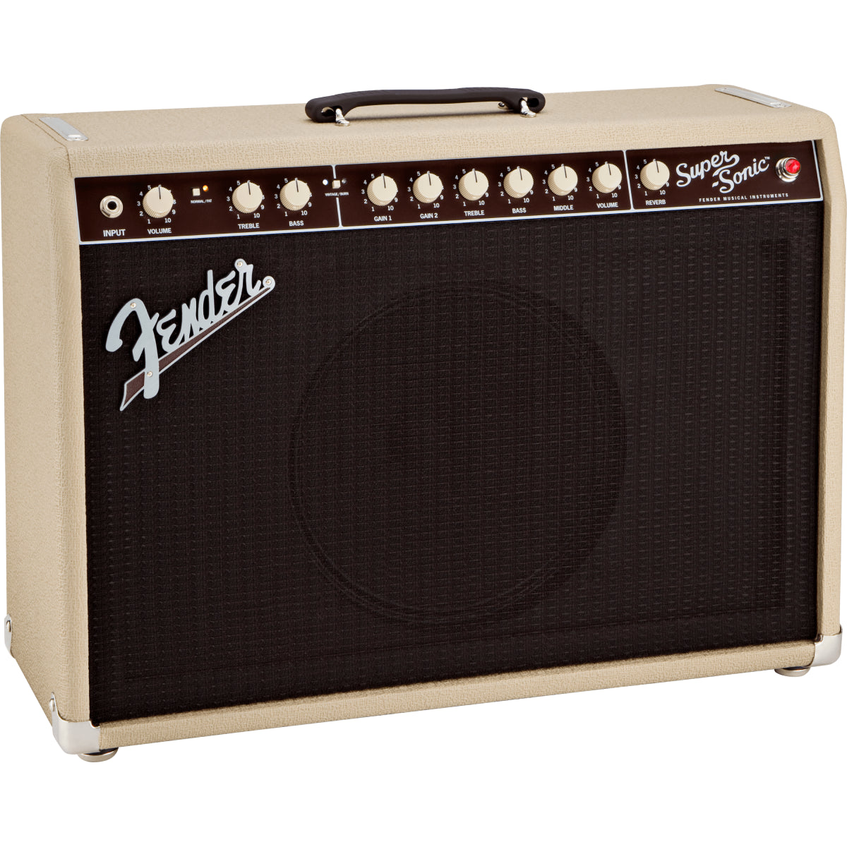 Amplifier Fender Super Sonic 22 Combo, Blonde and Oxblood