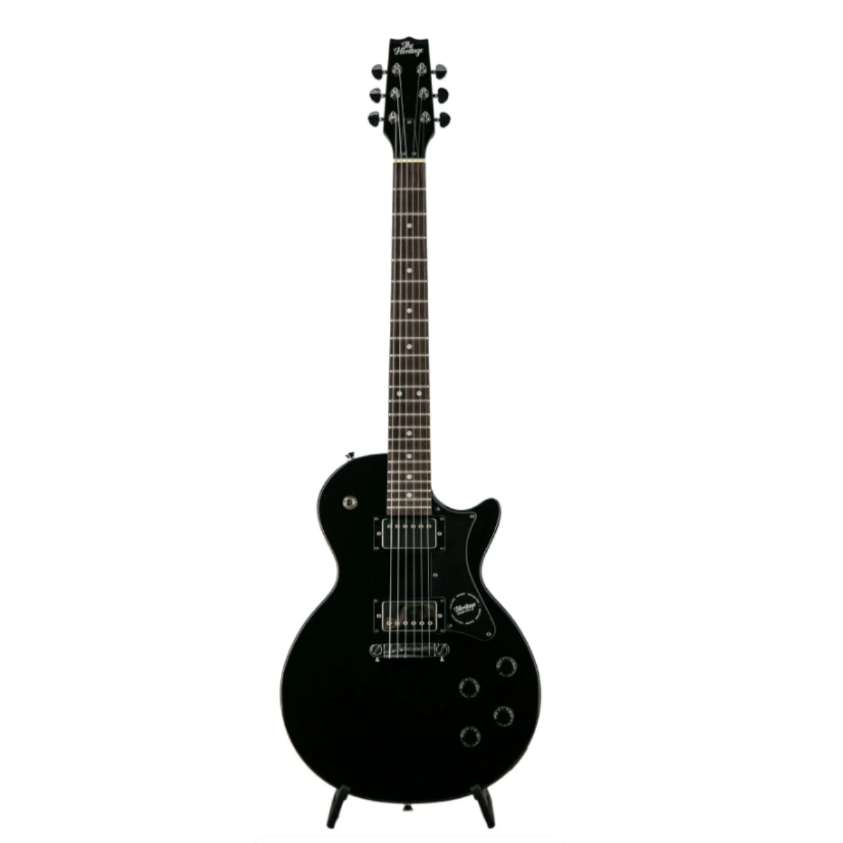 Heritage Ascent Collection H-137 Humbucker Electric Guitar Bundle, Black (VN Exclusive)