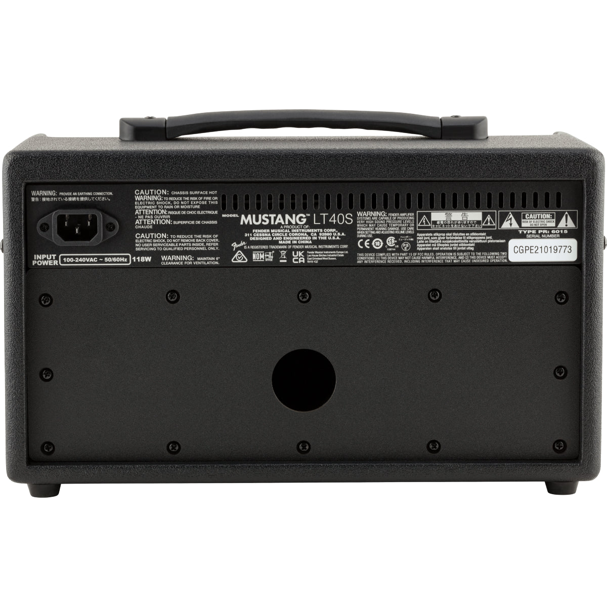 Amplifier Fender Mustang LT40S