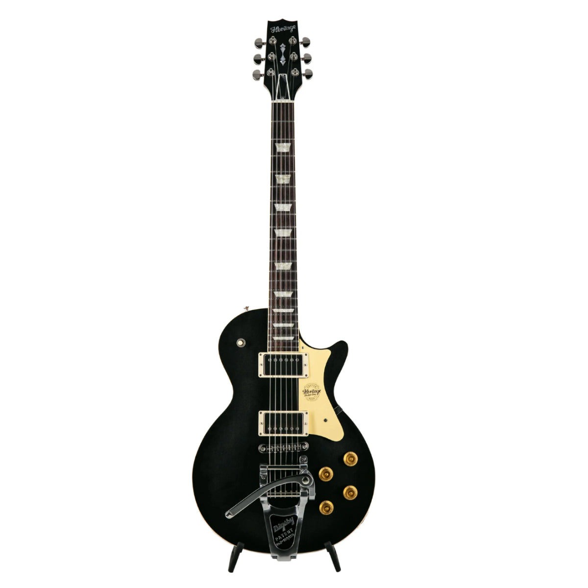 Đàn Guitar Điện Heritage Custom Shop Core Collection H-150 w/Case, Space Black, Bigsby