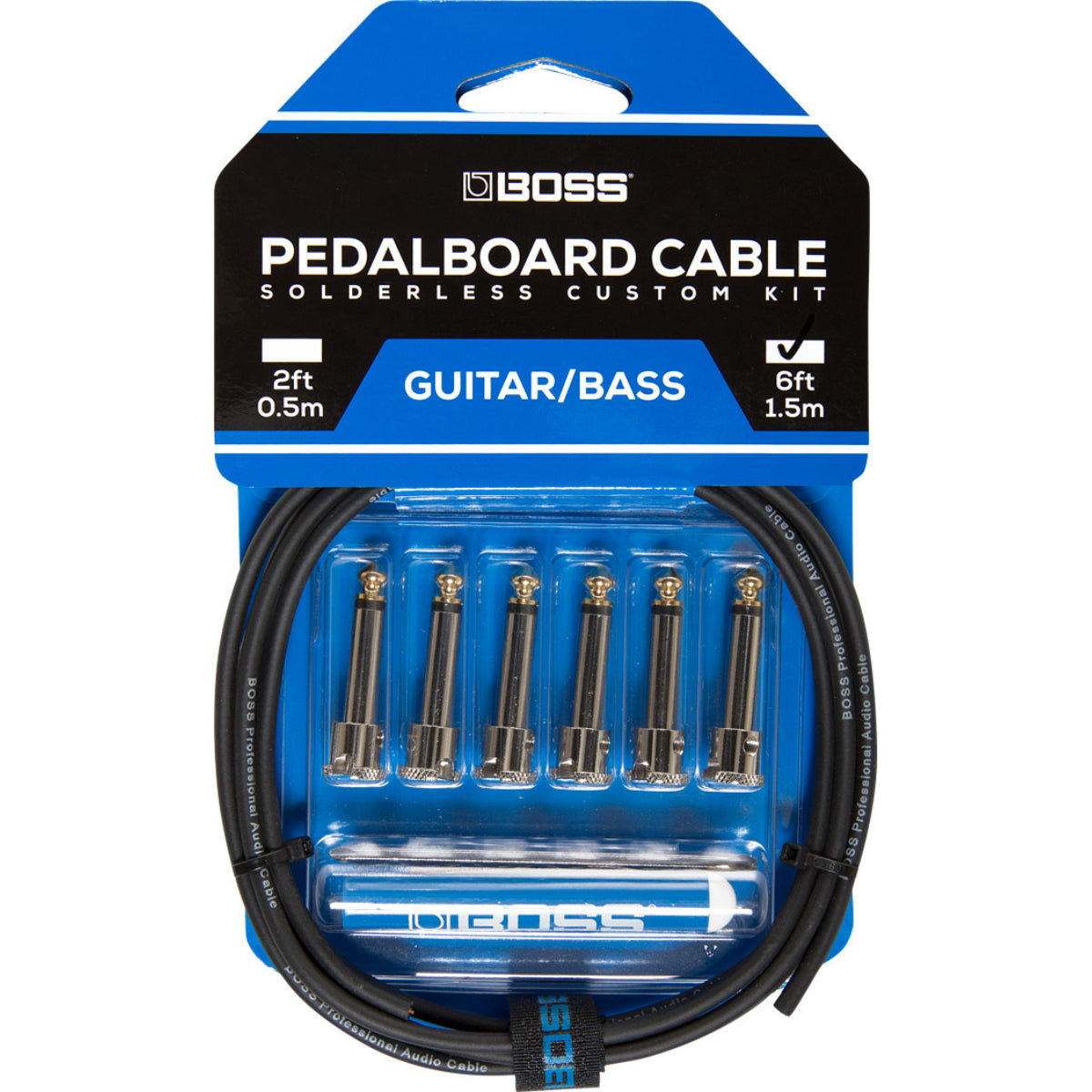 BOSS BCK-6 Pedalboard Cable Kit