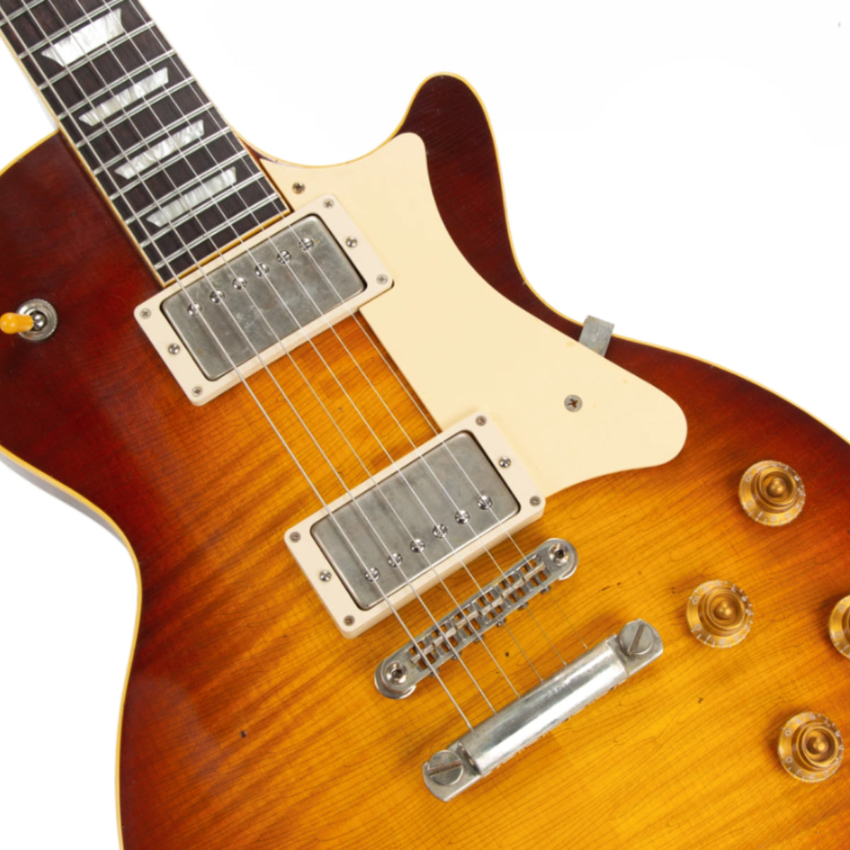 Heritage Custom Shop Core Collection H-150 Electric Guitar with Case, Tobacco Sunburst, Artisan Aged