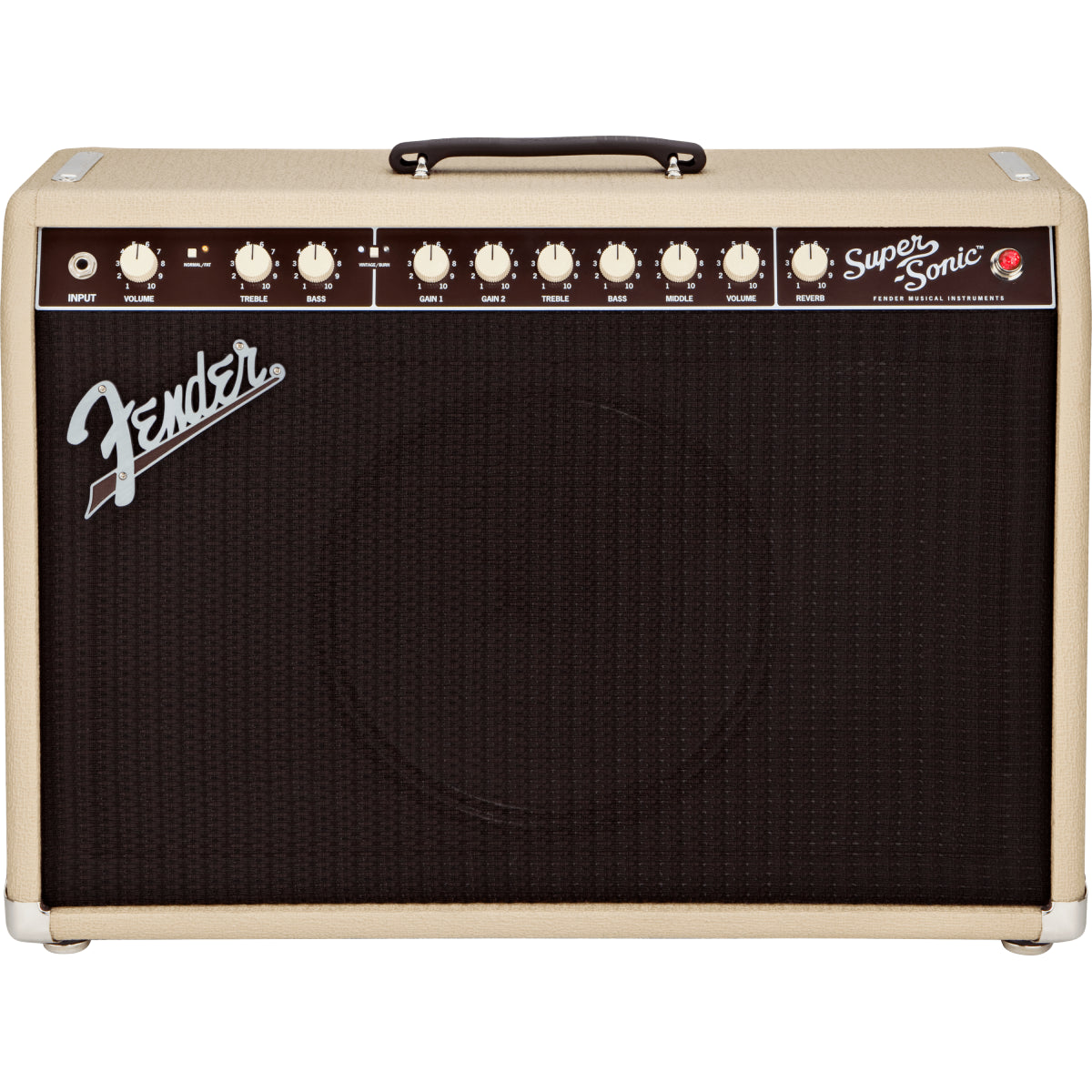 Amplifier Fender Super Sonic 22 Combo, Blonde and Oxblood