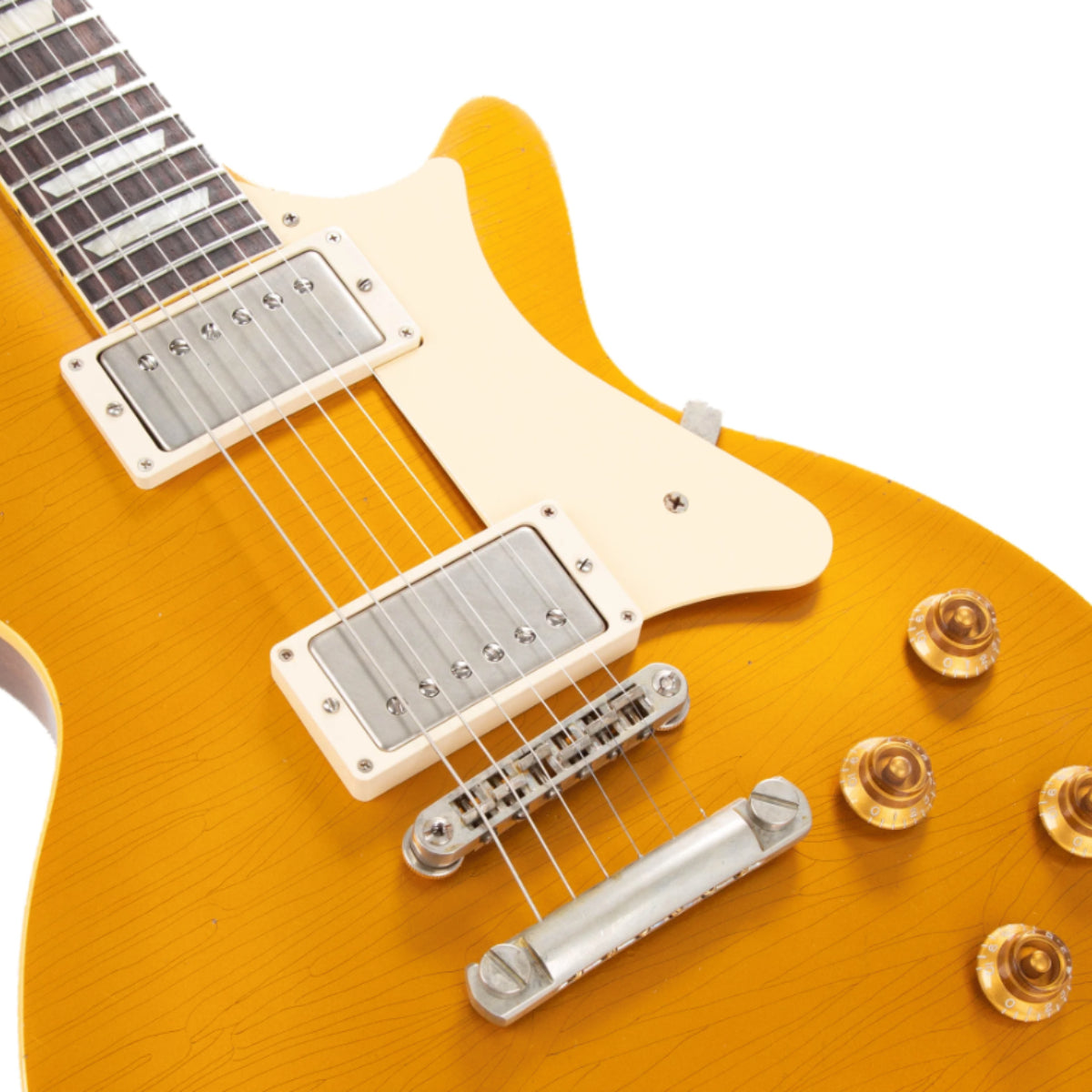 Heritage Custom Shop Core Collection H-150 Electric Guitar with Case, Gold Top, Artisan Aged