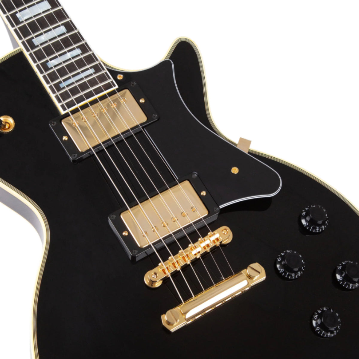 Heritage Custom Shop Core Collection H-157 Mahogany Top Electric Guitar, Ebony