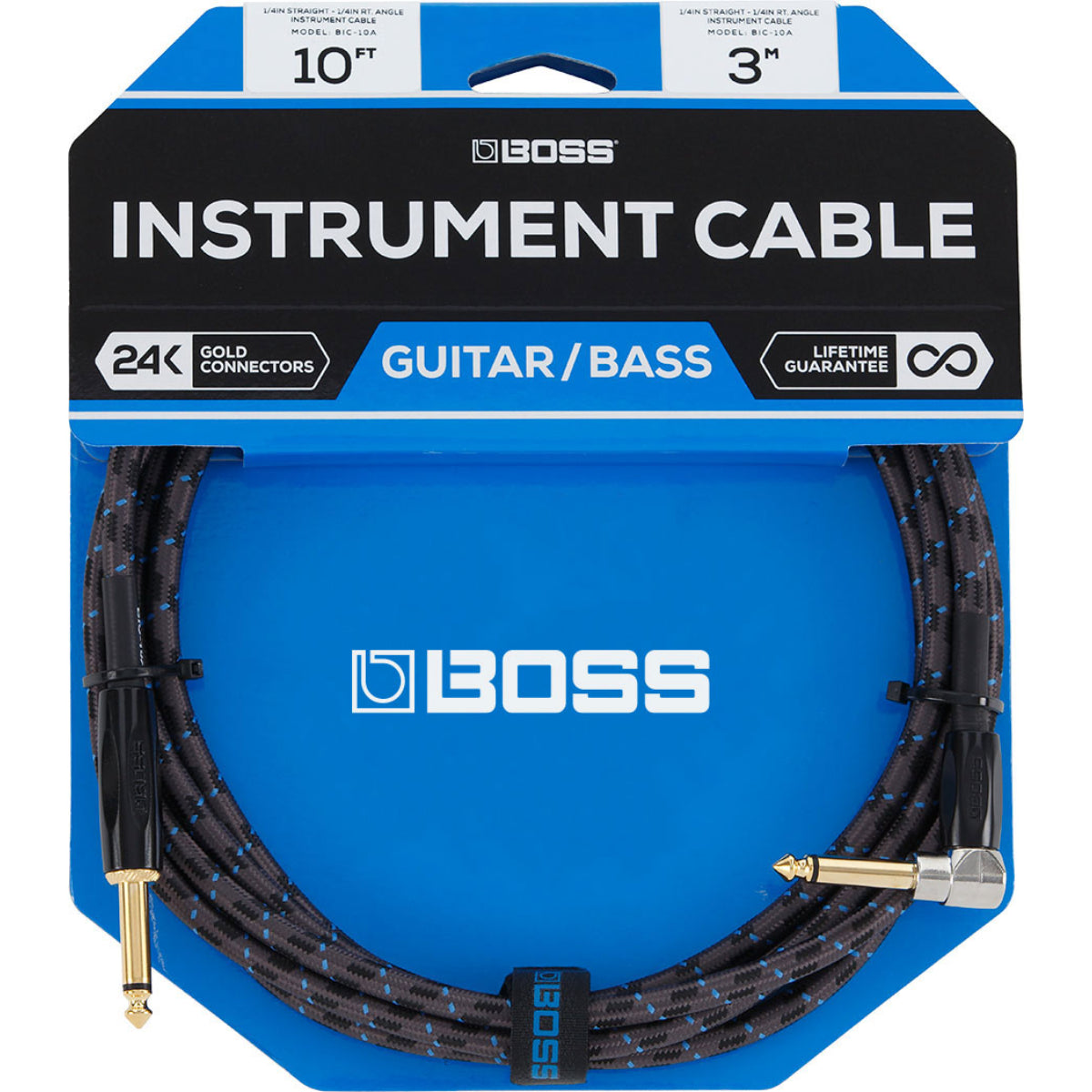 BOSS BIC-10A Instrument Cable