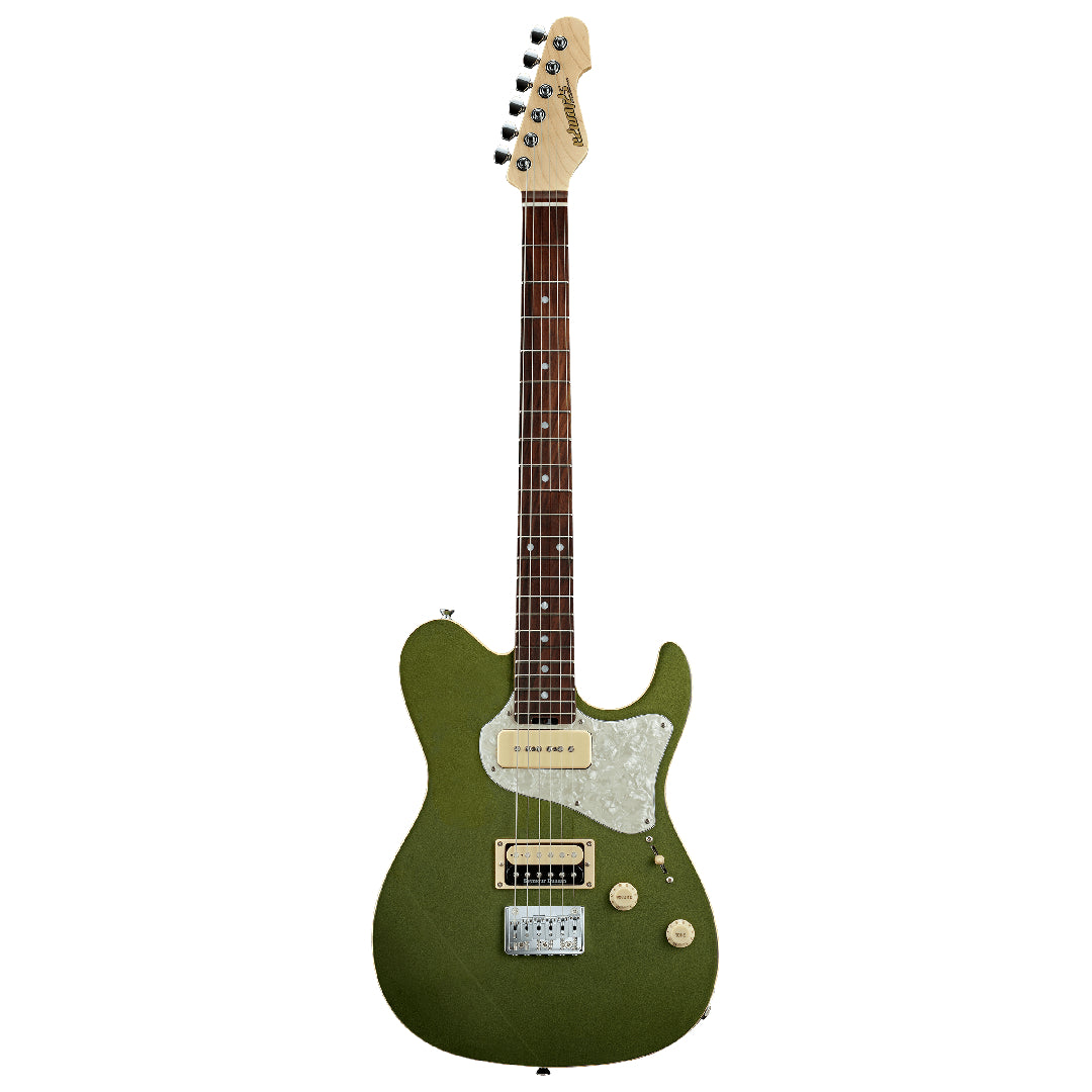 Đàn Guitar Điện ESP EDWARDS E-THROBBER-CTM, Leaf Green Metallic