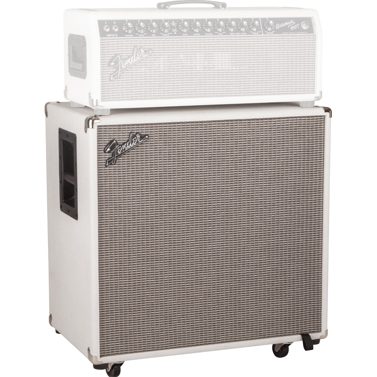 Amplifier Fender Bassman 410 Neo Enclosure, White