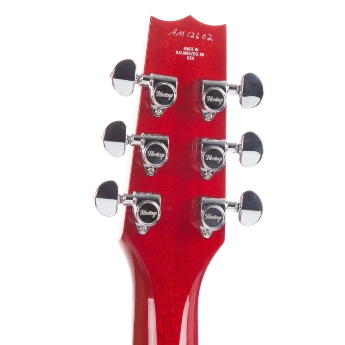 Heritage Standard H-530 Hollow Electric Guitar with Case, Trans Cherry