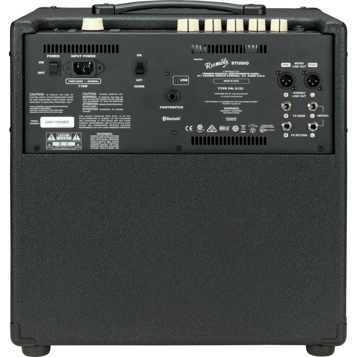 Amplifier Fender Rumble Studio 40