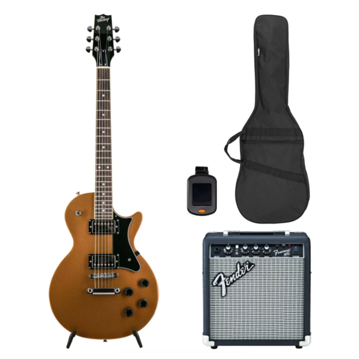 Heritage Ascent Collection H-150 Electric Guitar Bundle, Copper (VN Exclusive)