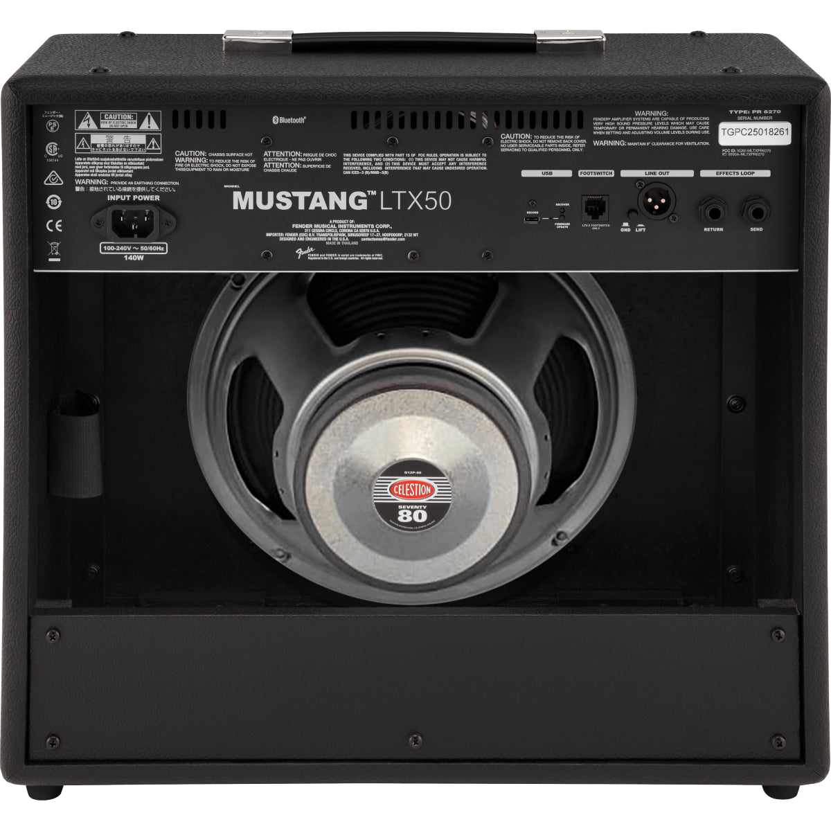 Amplifier Fender Mustang LTX50