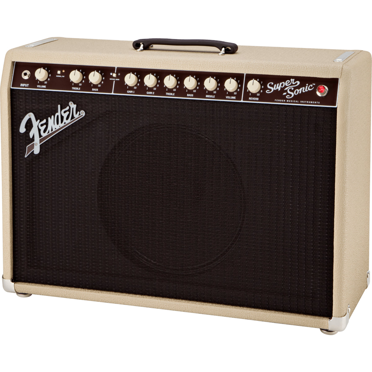 Amplifier Fender Super Sonic 22 Combo, Blonde and Oxblood