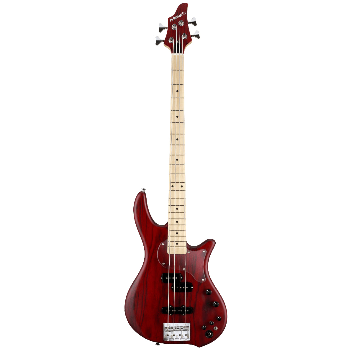 Đàn Guitar Điện ESP Edwards E-BB/M - Satin Burner Red