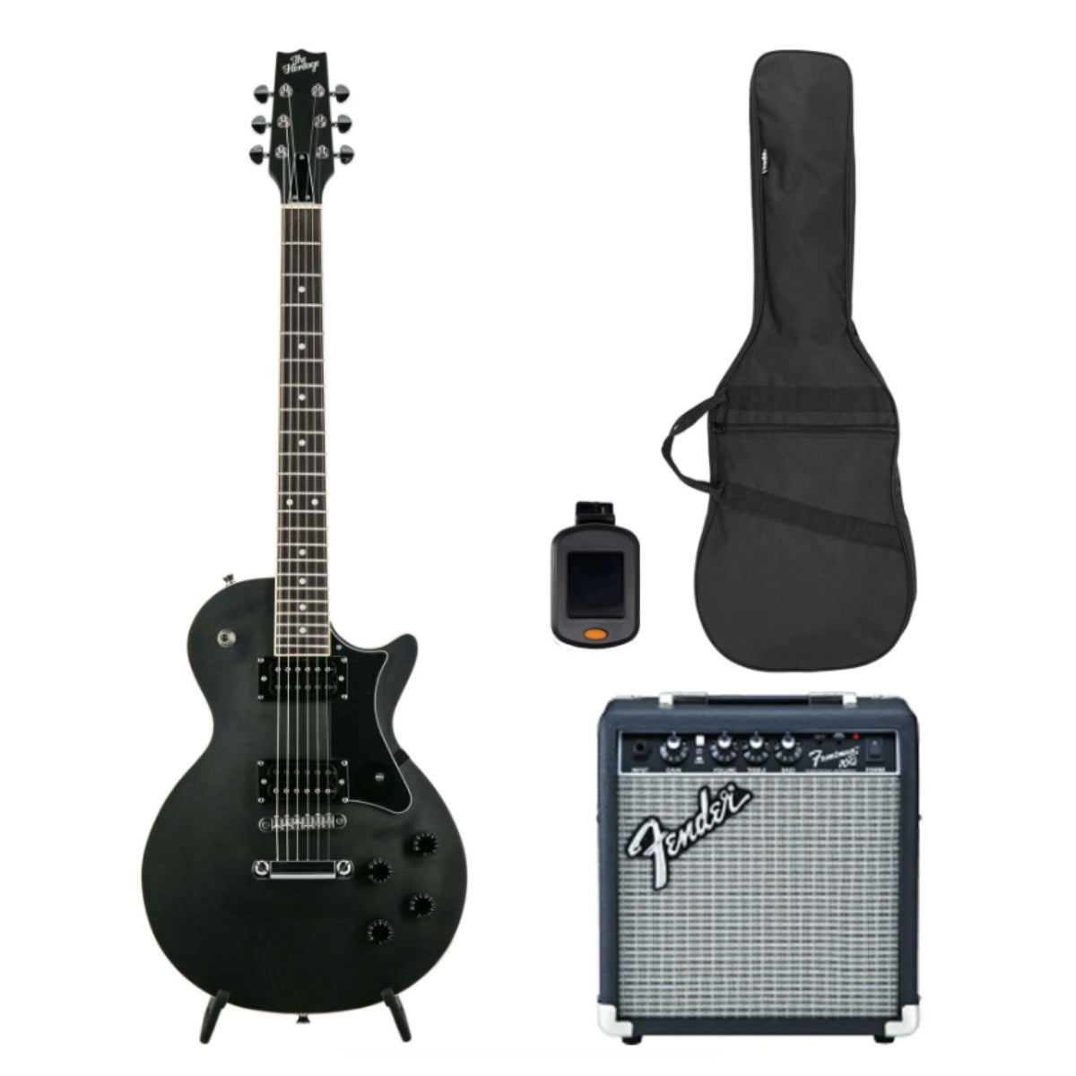 Heritage Ascent Collection H-150 Electric Guitar Bundle, Matte Charcoal (VN Exclusive)