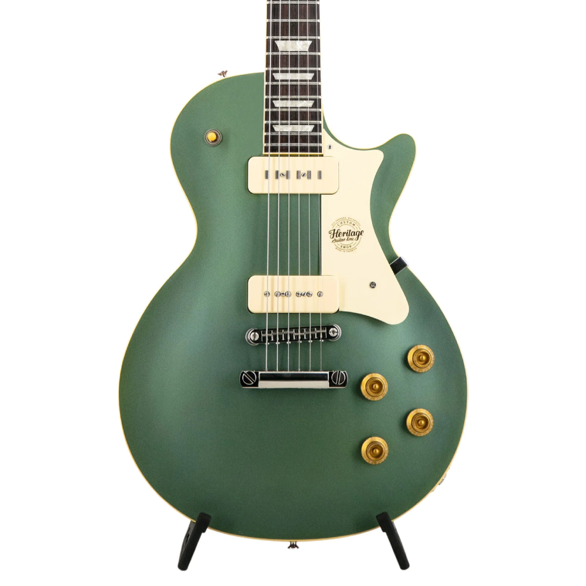 Heritage Custom Shop Factory Special H-150 P90, Lollar Staple and Low Wind P90s, Pelham Blue