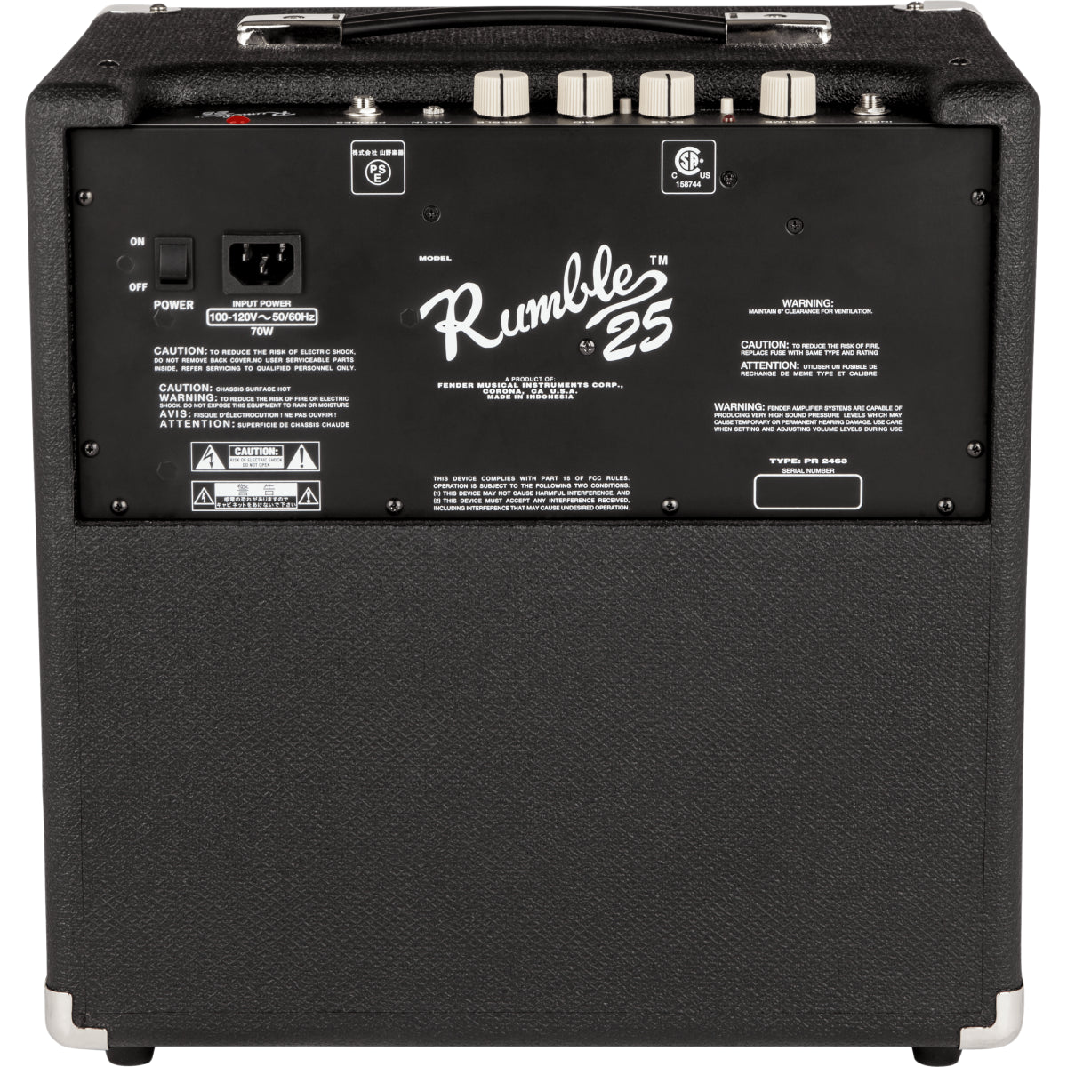 Amplifier Fender Rumble 25