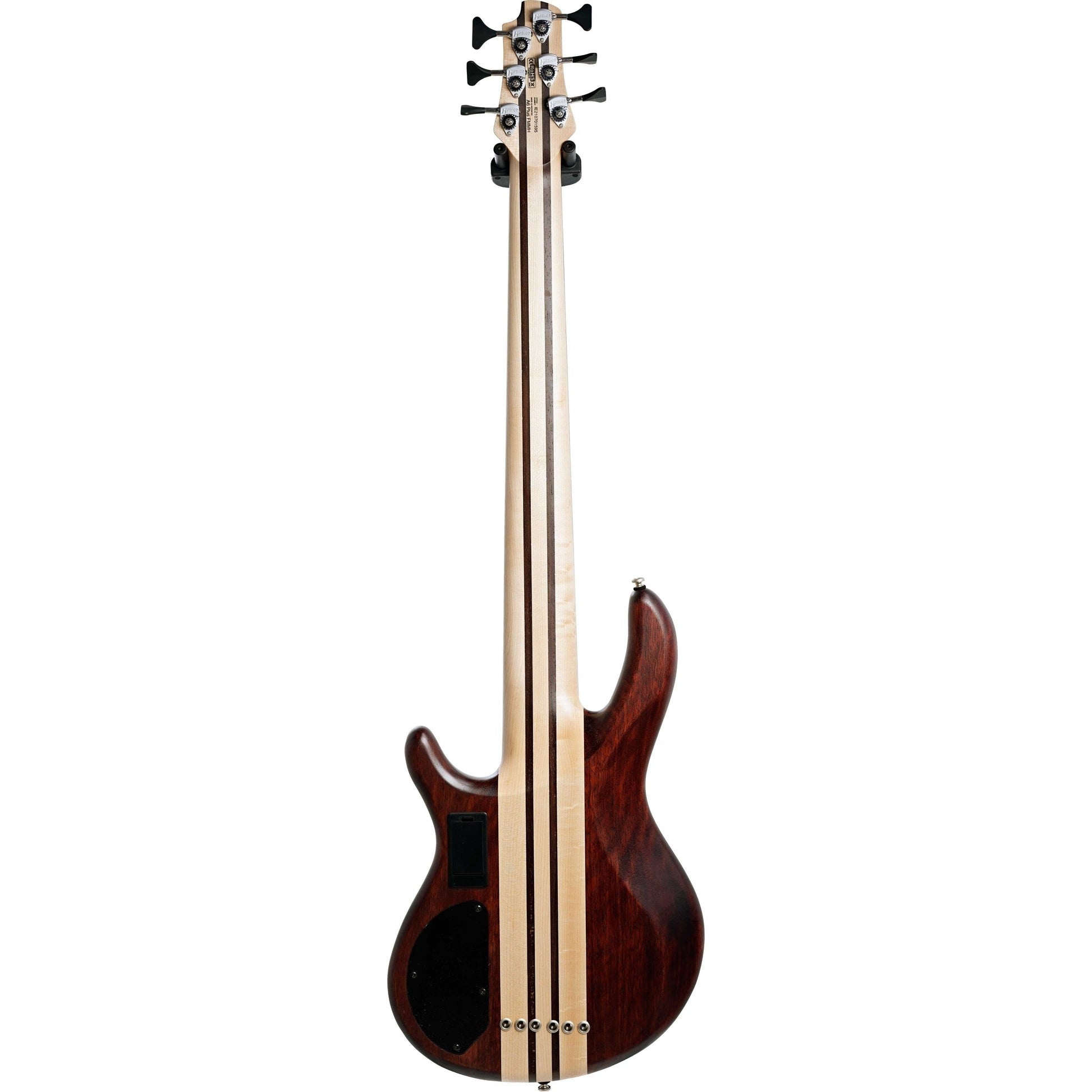 Đàn Guitar Bass 6 Dây Cort A6 Plus FMMH, Open Pore Natural