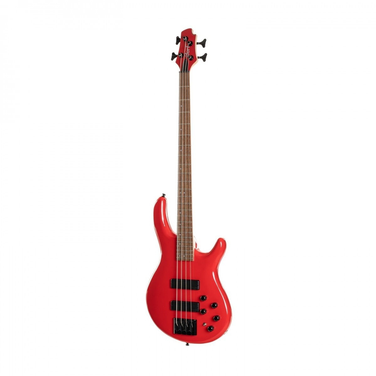 Đàn Guitar Bass Cort C4 Deluxe, Candy Red