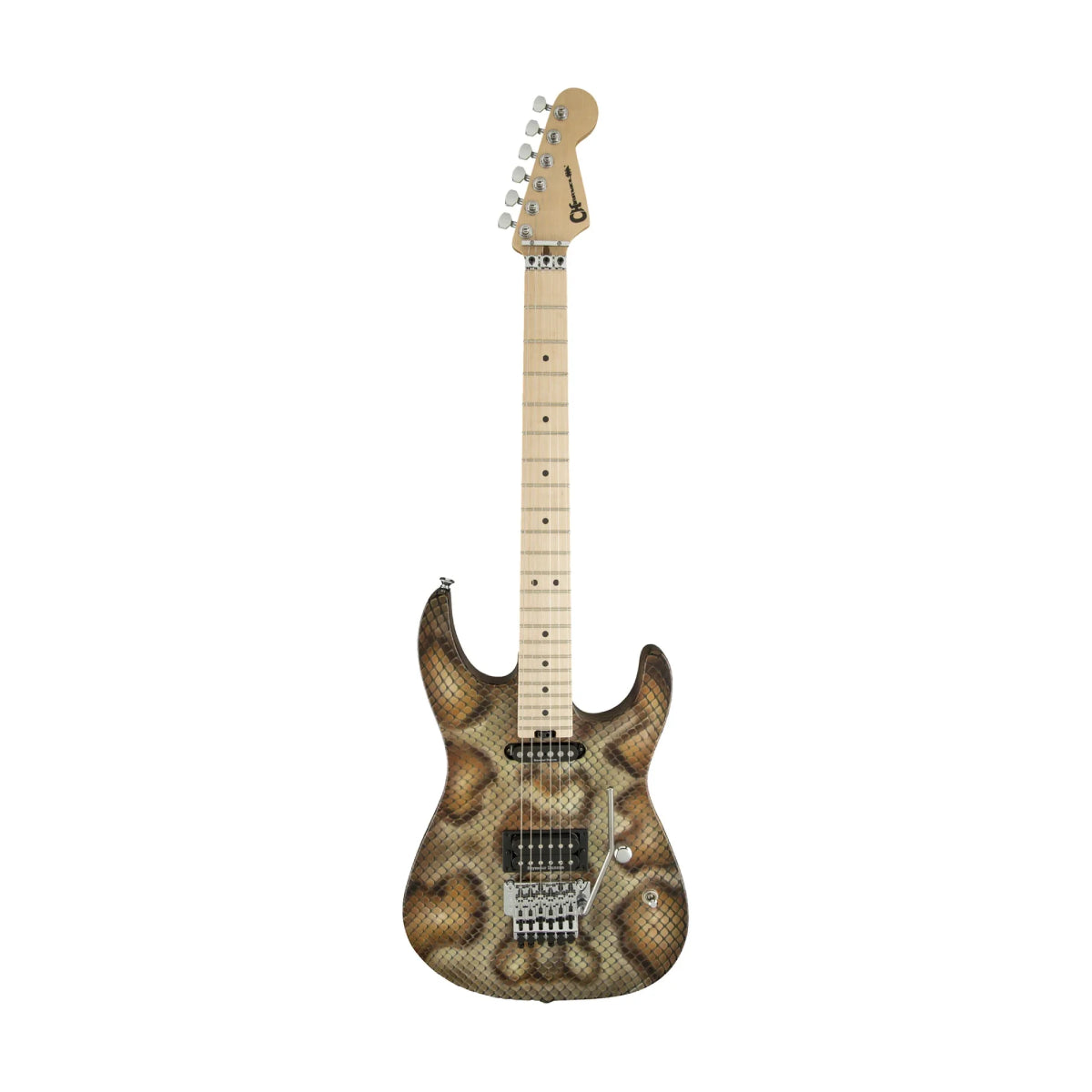 Đàn Guitar Điện Charvel Warren DeMartini USA Signature Pro-Mod Snake HS, Maple Fingerboard
