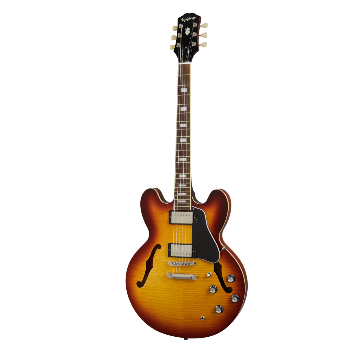 Epiphone ES335 Figured Raspberry Tea Burst