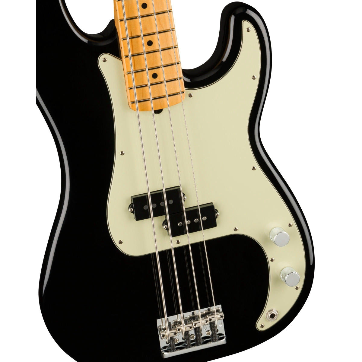 Đàn Guitar Bass Fender American Professional II Precision Bass, Maple Fingerboard, Black, #0193932706