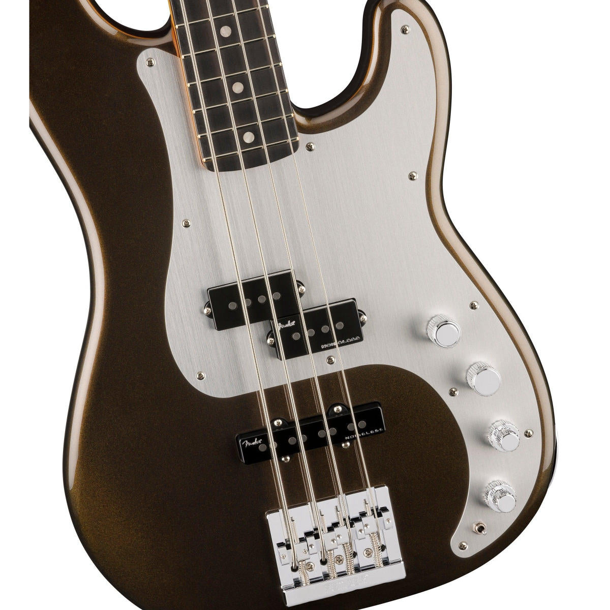 Đàn Guitar Bass Fender American Ultra II Precision Bass, Ebony Fingerboard, Texas Tea, #0199101790