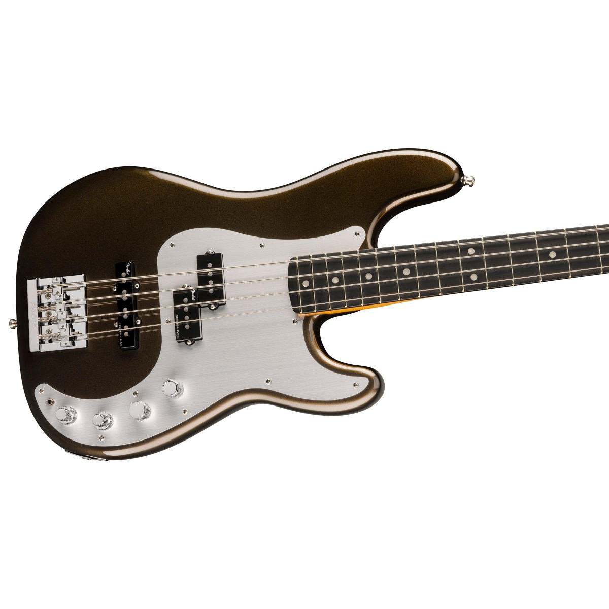 Đàn Guitar Bass Fender American Ultra II Precision Bass, Ebony Fingerboard, Texas Tea, #0199101790